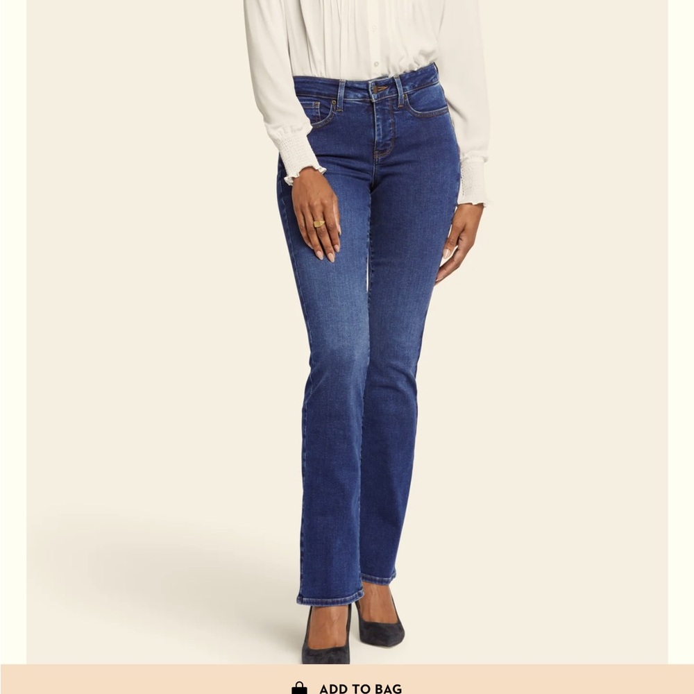 NYDJ Bootcut Jeans, blue, EUC, 14